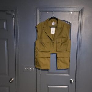 H&M Khaki Utility Vest